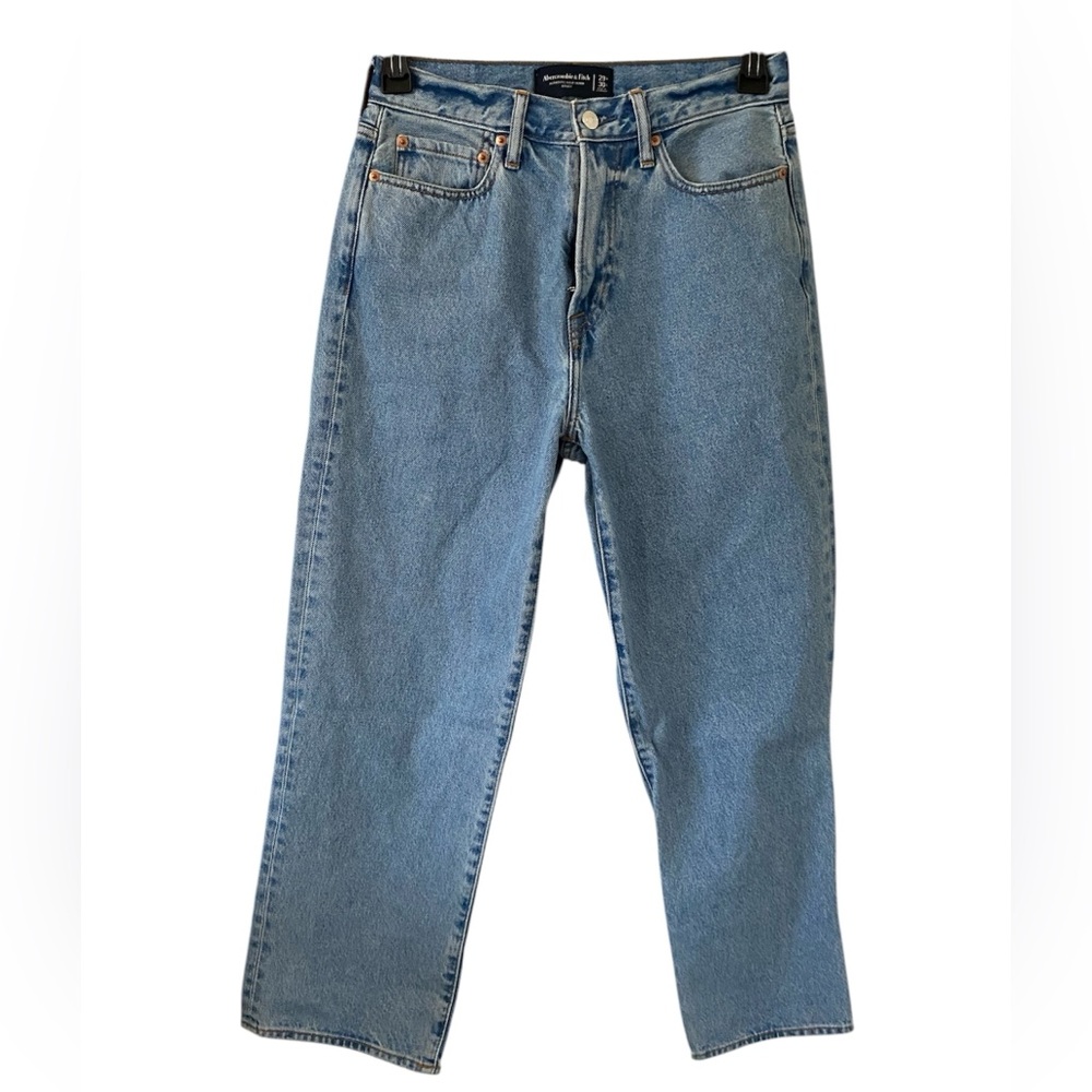 Abercrombie & Fitch Baggy Jean Medium Wash 29x30